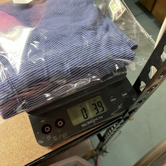 American Eagle Shirt Large Womens Basic‎ Regular Casual Short Sleeve Striped - Picture 10 of 10